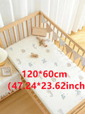 Crib Fitted Sheet Set Machine Washable for Infant Toddler Baby Crib Fitted Sheet Toddler Mattress Cover for Standard Crib