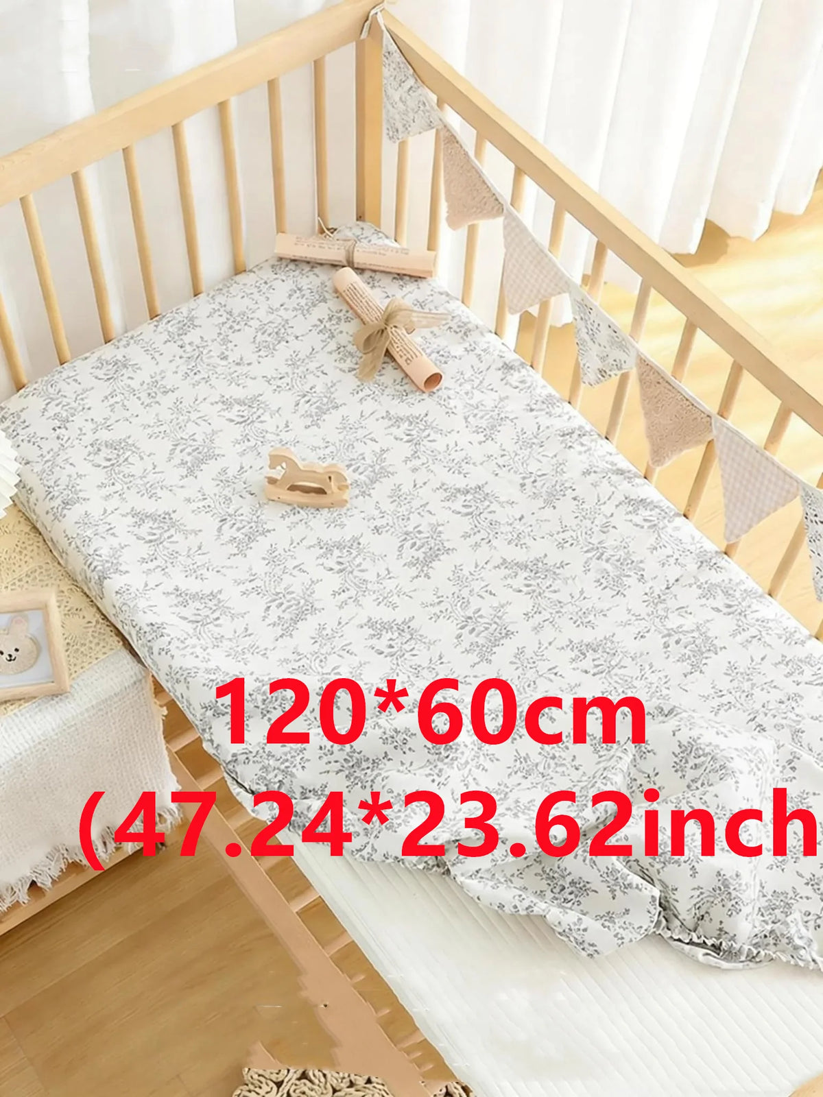 Crib Fitted Sheet Set Machine Washable for Infant Toddler Baby Crib Fitted Sheet Toddler Mattress Cover for Standard Crib