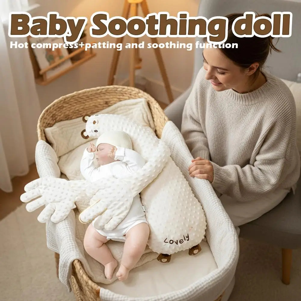 Nursery Sleep Aid Comforting Hand Doll Offer Comfort for Newborns and Infants